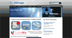 Desktop Screenshot of allansonled.com